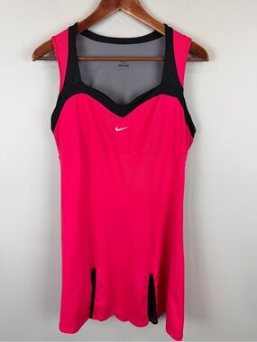 Nike Smash Hard Court Serena Day Pink athletic Tennis Dress size Large